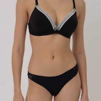 Biustonosz do karmienia Jasmina - Czarny, 95D